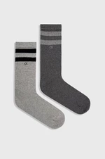 Ponožky Calvin Klein pánske, šedá farba, 701218711