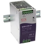 Síťový zdroj na DIN lištu Mean Well WDR-240-48, 1 x, 48 V/DC, 5 A, 240 W