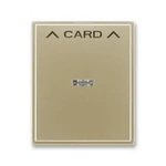 ABB Time, Time Arbo kryt kartového spínače šampaňská 3559E-A00700 33 s průzorem