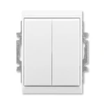 ABB Element,Time vypínač č.6+6 dvojitý IP44 bílá bílá 3558E-A52940 03