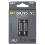 Nabíjecí tužkové baterie AA GP ReCyko Pro Professional HR6 2000mAh NiMH B2220 blistr