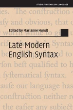 Late Modern English Syntax