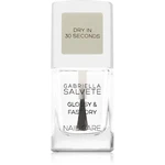 Gabriella Salvete Nail Care Glossy & Fast Dry rychleschnoucí vrchní lak na nehty 11 ml