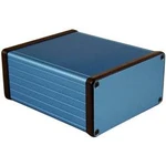 Univerzální pouzdro hliníkové Hammond Electronics, (d x š x v) 120 x 103 x 53 mm, modrá