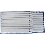 Kabelový manažer na suchý zip TRU COMPONENTS 800-010-Bag, bílá, 10 ks