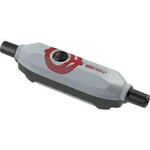 Mezizásuvka s proudovým chráničem PCE 967011355, plast, s PRCD-S+ , IP55, 230 V, šedá, černá, červená