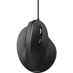 Optická ergonomická myš Hama EMC-500 182698, ergonomická, černá