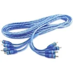 Cinch kabel Sinuslive RCA 08-4, 0.80 m, modrá