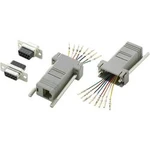 D-SUB adaptér TRU COMPONENTS 407772 D-SUB zásuvka 9pólová - RJ45 zásuvka, 1 ks