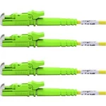 Optické vlákno kabel Telegärtner L00851A0008 [1x zástrčka E2000® - 1x zástrčka E2000®], 2.00 m, zelená