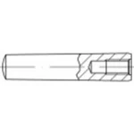 Kuželové kolíky TOOLCRAFT Kuželové kolíky N/ADIN7977 9S20K A20 x 50 mm 1 ks