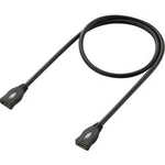 HDMI prodlužovací kabel SpeaKa Professional SP-1793612, 1.00 m, černá