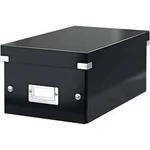 LEITZ DVD box Click & Store / 6042-00-95, černá, 190 x 135 x 320mm, 1,400g/qm černá (š x v x h) 190 x 135 x 320 mm Leitz