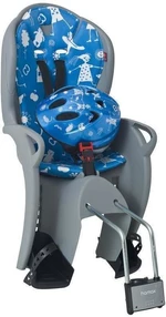 Hamax Kiss Safety Package Grey Blue Dziecięce siodełko / wózek