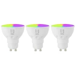 Inteligentná žiarovka IMMAX NEO SMART LED GU10 6W RGB+CCT barevná a bílá, stmívatelná, WiFi, 3ks (07724C) LED žiarovka • spotreba 6 W • náhrada klasic