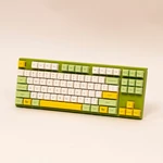 124 Keys Banana Fruit Theme PBT Keycap Set XDA Profile 85% Sublimation For Gaming Mechanical Keyboard
