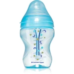Tommee Tippee Closer To Nature Anti-colic Advanced Baby Bottle kojenecká láhev Slow Flow Blue 0 m+ 260 ml