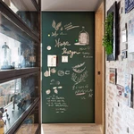 Environmental Friendly Soft Blackboard Sticker Green Board White Board Wall Shop Creative Decoration Children's Room Gra