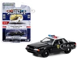 1990 Ford Mustang SSP Black and White "Wyoming Highway Patrol" "Hot Pursuit" Series 43 1/64 Diecast Model Car by Greenlight