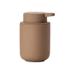 Jantárovohnedý dávkovač tekutého mydla z kameniny Zone Ume Amber, 250 ml