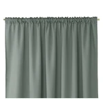 Sivý záves AmeliaHome Pleat, 140 x 250 cm