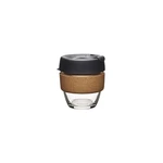 Cestovný hrnček s viečkom KeepCup Brew Cork Edition Black, 227 ml