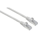 Intellinet 739788 RJ45 sieťové káble, prepojovacie káble CAT 6 S/FTP 25.00 cm sivá fóliové tienenie, tienenie pletivom,
