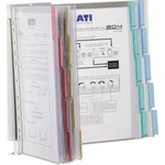 Durable nástenný držiak pohľadové tabule Display-System Wall červená, žltá, zelená, modrá 20 x DIN A4 Počet dodaných pri