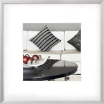 walther+ design AJ220S vymeniteľný fotorámček Formát papiera: 13 x 13 cm  strieborná