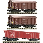 Fleischmann 829357 3-dielna Sada 1: hlinený transportný automobil, DB AG