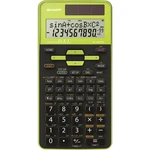 Sharp EL-531TG školský počítač zelená Displej (počet miest): 10 solárny pohon, na batérie (š x v x h) 80 x 15 x 161 mm