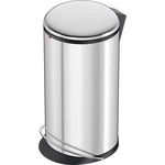 Hailo Harmony L 0531-010 odpadkový kôš 20 l nerezová ocel (Ø x v) 308 mm x 642 mm strieborná s pedálovým otváraním  1 ks