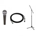 Shure Sm 58 Lce + Statyw + Kabel (9m)