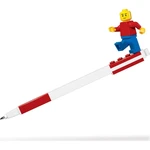 LEGO® Gelové pero s minifigurkou červené 1 ks