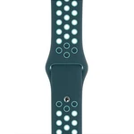 Apple Watch 44mm Midnight Turquoise/Aurora Green Nike Sport Band - Regular
