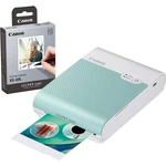 Fototlačiareň Canon Selphy Square QX10 + fotopapiere 20 ks zelená prenosná fototlačiareň • termosublimačná • farebná tlač • rýchlosť tlače 43 s / foto