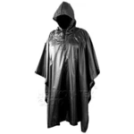 Pončo - pláštěnka Ripstop Helikon-Tex® – Černá (Barva: Černá)