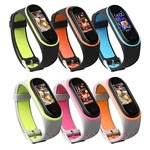 Bakeey Replacement Anti-lost Design Colorful Silicone Watch Band for Xiaomi Mi Band 4&3 Smart Watch Non-original