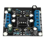 NE5532 Version Single-power Dual-channel Pre-amplifier Capacitor Module Finished Board for Automobiles