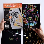 Painting Kids Toys Stenciled Template DIY Scrapbooking Coloring Animal Child Educational Toys