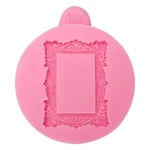 Square Frame Fondant Mold Silicone Mould Cake Decoration Tool Multifunction Baking Accesseries