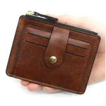 Leather Money Wallet Large Capacity Multi Card Wallet Credit Card Holder Business Portable Pocket Gifts for Men Women