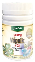 JutaVit Vápnik 500 mg + D3