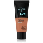 Maybelline Fit Me! Matte+Poreless zmatňujúci make-up pre normálnu až mastnú pleť odtieň 350 Caramel 30 ml