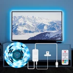 BlitzWolf® BW-LT32 2M USB RGB TV Strip Light Kit Sync with TV Screen Color 3 Sides Cover for TV Vivid RGB Color Lighting