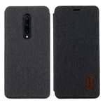 Bakeey Flip Shockproof Fabric Soft Silicone Edge Full Body Protective Case For OnePlus 7 PRO
