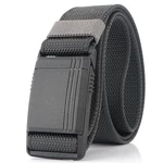 AWMN 125cm Men's Nylon Belt Magnetic Quick Buckle Tactical Belt