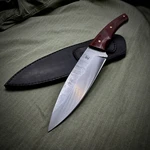 Nůž JUBÖ Bushcraft Unique - RED micarta