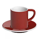 Espressotasse mit Untertasse Loveramics „Bond Red“, 80 ml