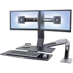 Ergotron WorkFit-A 2-násobný stolový držiak monitoru  25,4 cm (10") - 61,0 cm (24") výškovo nastaviteľný, odkladacie mie